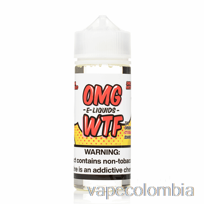 Kit Vape Completo Wtf - Omg E-líquido - 120ml 0mg